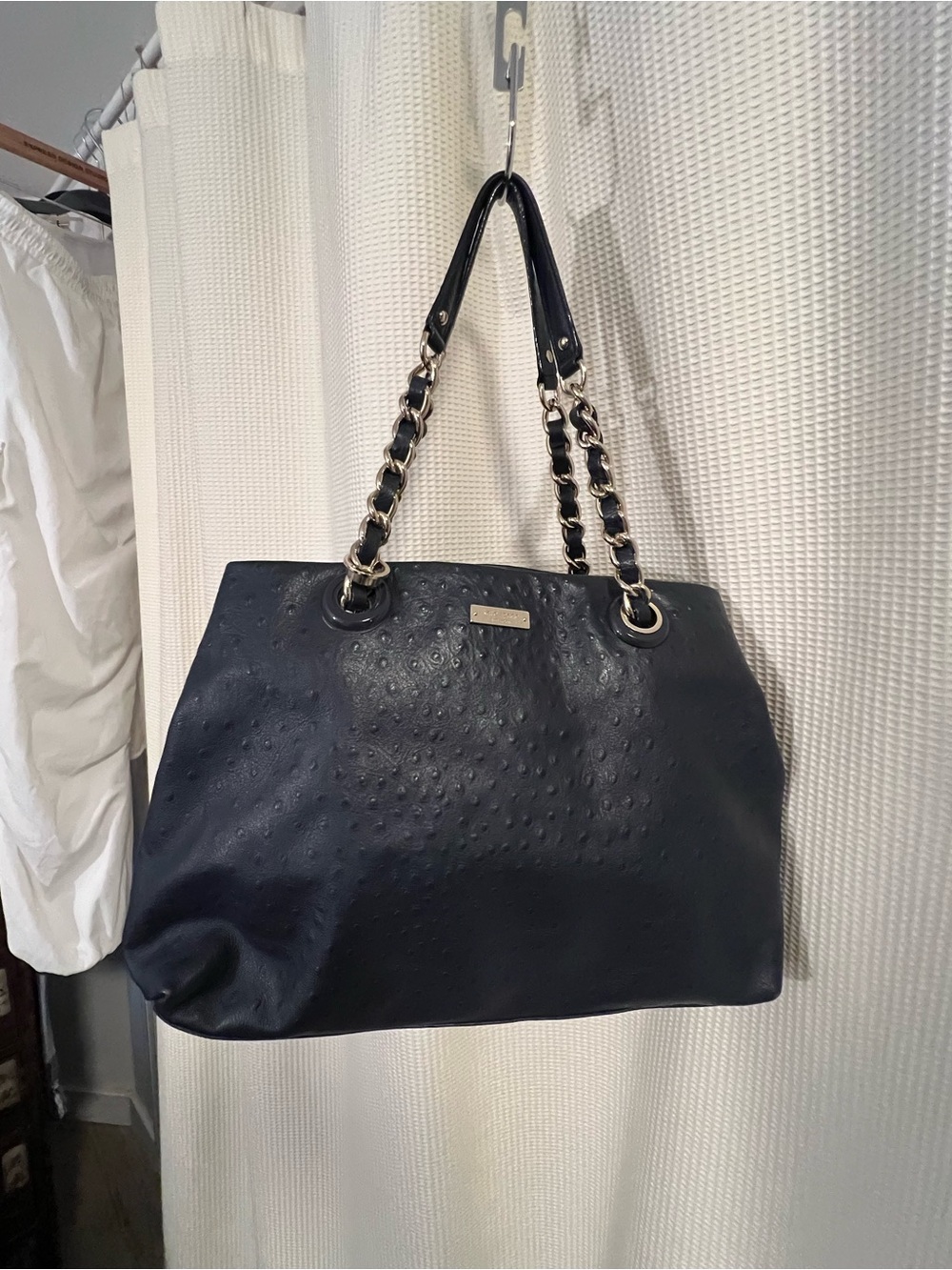 Kate Spade Crocodile Dark Blue Women’s Tote Bag